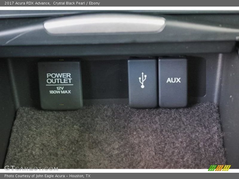 Crystal Black Pearl / Ebony 2017 Acura RDX Advance