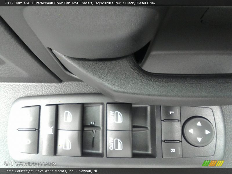 Agriculture Red / Black/Diesel Gray 2017 Ram 4500 Tradesman Crew Cab 4x4 Chassis