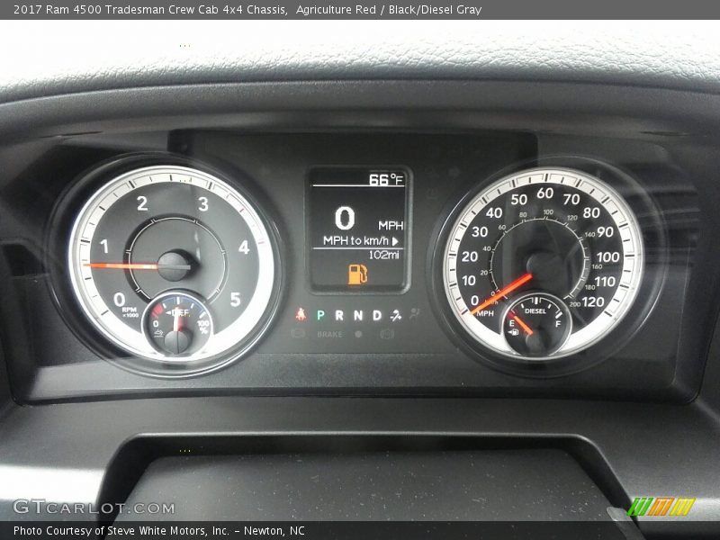  2017 4500 Tradesman Crew Cab 4x4 Chassis Tradesman Crew Cab 4x4 Chassis Gauges