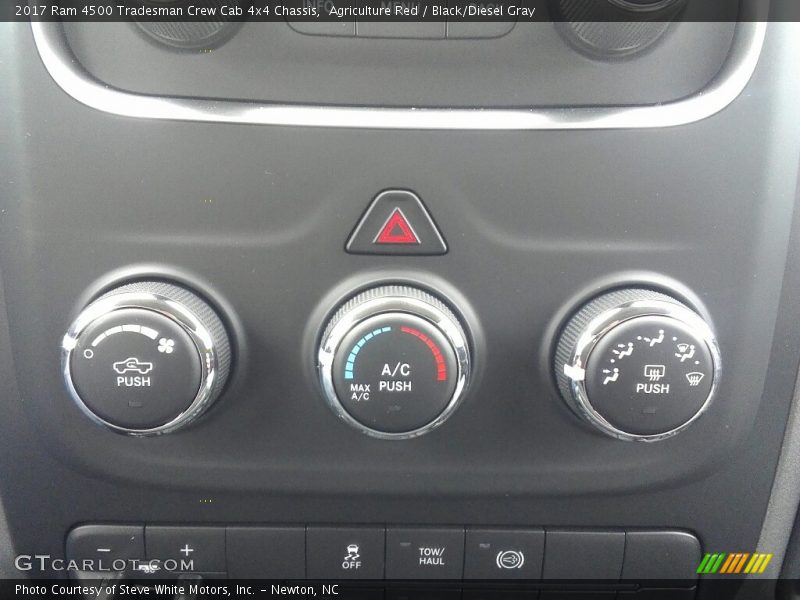 Controls of 2017 4500 Tradesman Crew Cab 4x4 Chassis