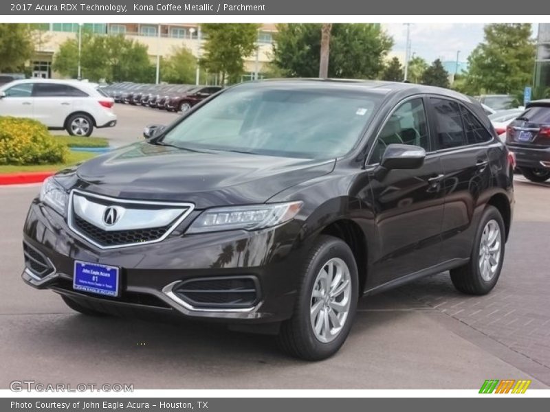 Kona Coffee Metallic / Parchment 2017 Acura RDX Technology