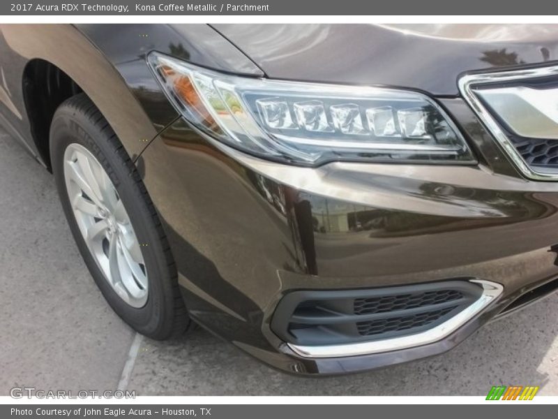 Kona Coffee Metallic / Parchment 2017 Acura RDX Technology