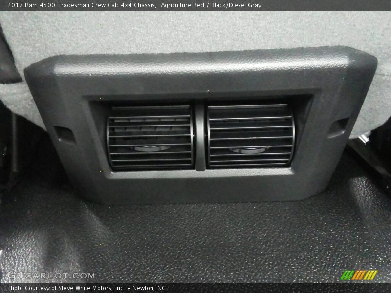 Agriculture Red / Black/Diesel Gray 2017 Ram 4500 Tradesman Crew Cab 4x4 Chassis