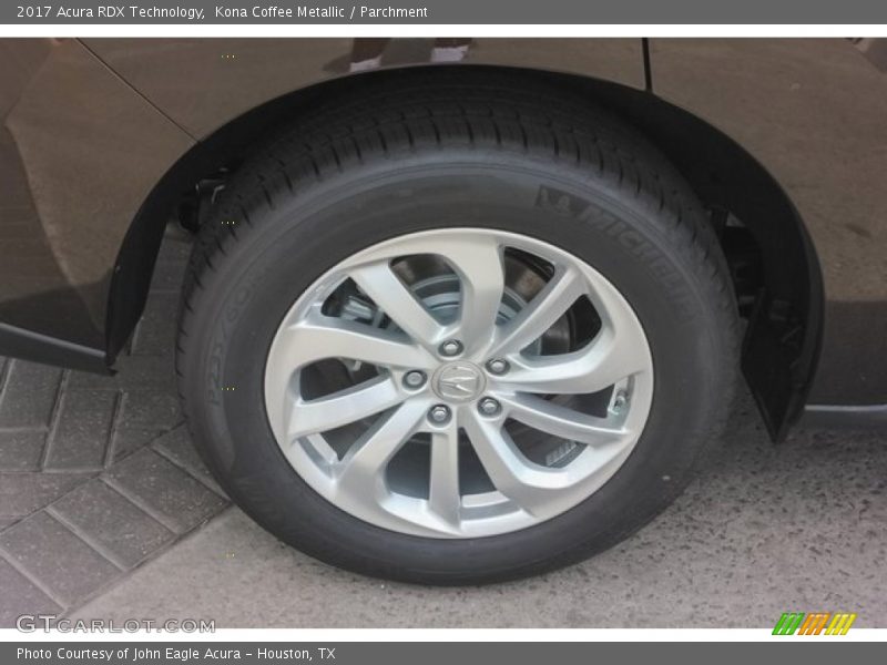 Kona Coffee Metallic / Parchment 2017 Acura RDX Technology