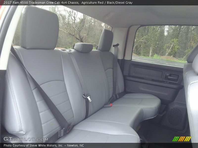 Agriculture Red / Black/Diesel Gray 2017 Ram 4500 Tradesman Crew Cab 4x4 Chassis