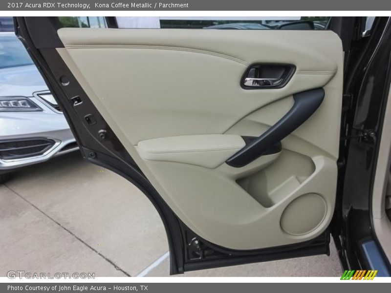 Kona Coffee Metallic / Parchment 2017 Acura RDX Technology