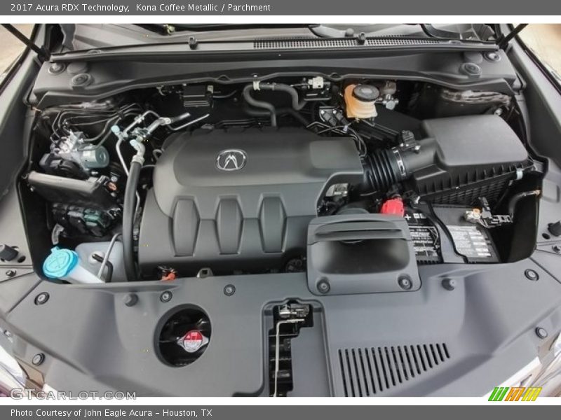 Kona Coffee Metallic / Parchment 2017 Acura RDX Technology