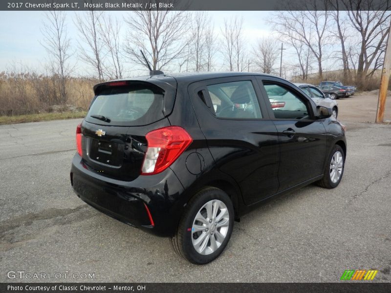 Mosaic Black Metallic / Jet Black 2017 Chevrolet Spark LT