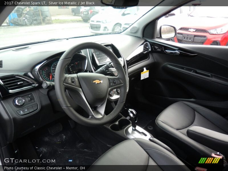  2017 Spark LT Jet Black Interior