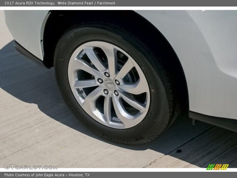 White Diamond Pearl / Parchment 2017 Acura RDX Technology