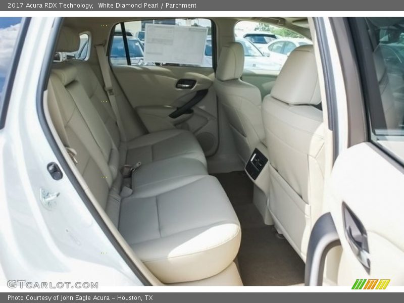 White Diamond Pearl / Parchment 2017 Acura RDX Technology