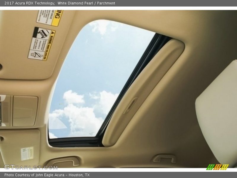 White Diamond Pearl / Parchment 2017 Acura RDX Technology