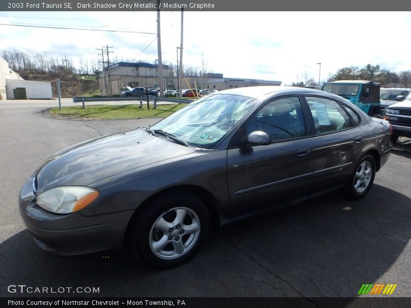 Dark Shadow Grey Metallic / Medium Graphite 2003 Ford Taurus SE