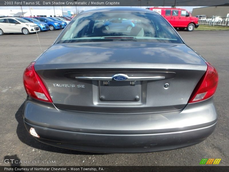Dark Shadow Grey Metallic / Medium Graphite 2003 Ford Taurus SE