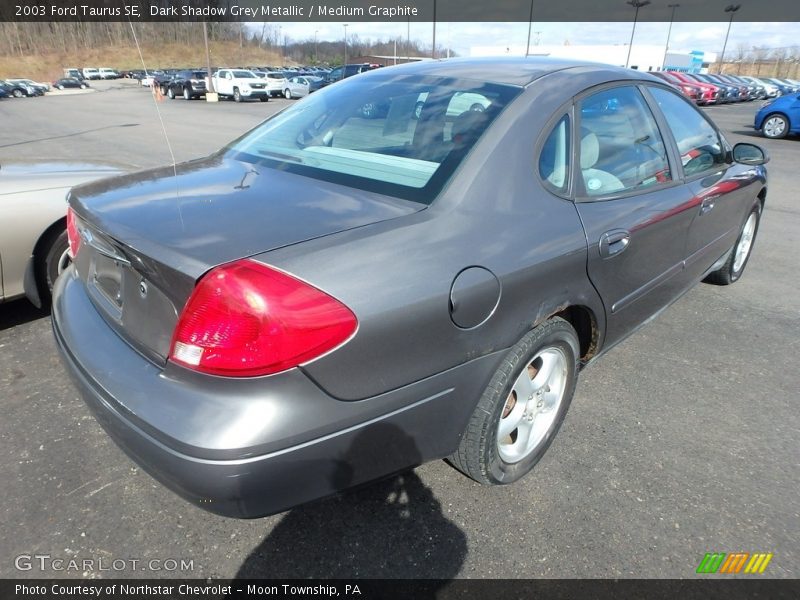 Dark Shadow Grey Metallic / Medium Graphite 2003 Ford Taurus SE