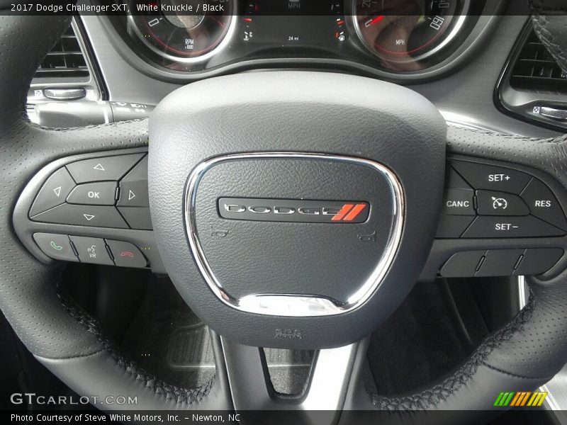 White Knuckle / Black 2017 Dodge Challenger SXT