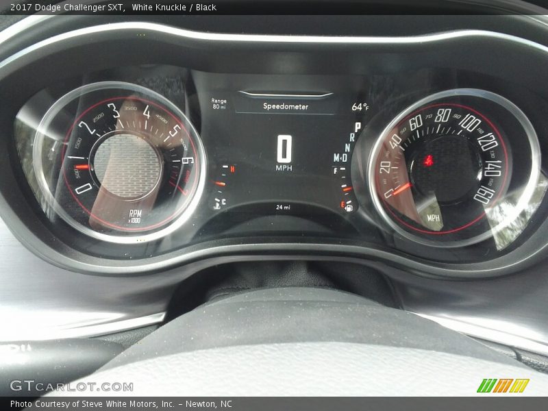 White Knuckle / Black 2017 Dodge Challenger SXT