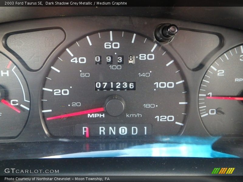 Dark Shadow Grey Metallic / Medium Graphite 2003 Ford Taurus SE