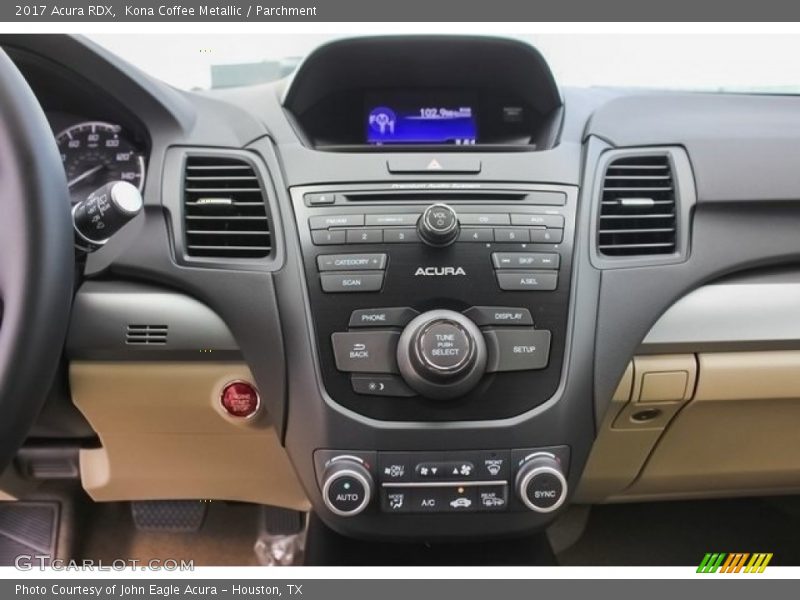 Kona Coffee Metallic / Parchment 2017 Acura RDX