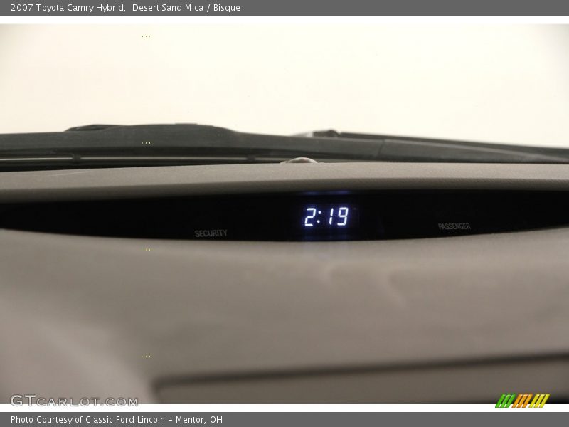 Desert Sand Mica / Bisque 2007 Toyota Camry Hybrid
