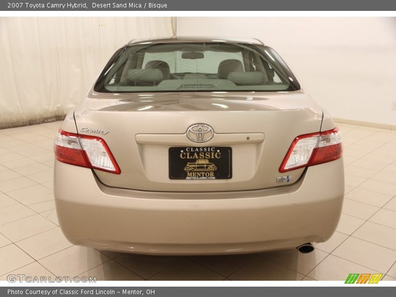 Desert Sand Mica / Bisque 2007 Toyota Camry Hybrid