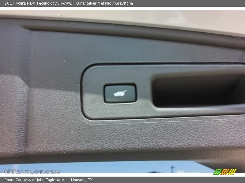 Lunar Silver Metallic / Graystone 2017 Acura MDX Technology SH-AWD