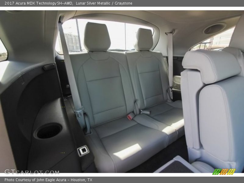 Lunar Silver Metallic / Graystone 2017 Acura MDX Technology SH-AWD