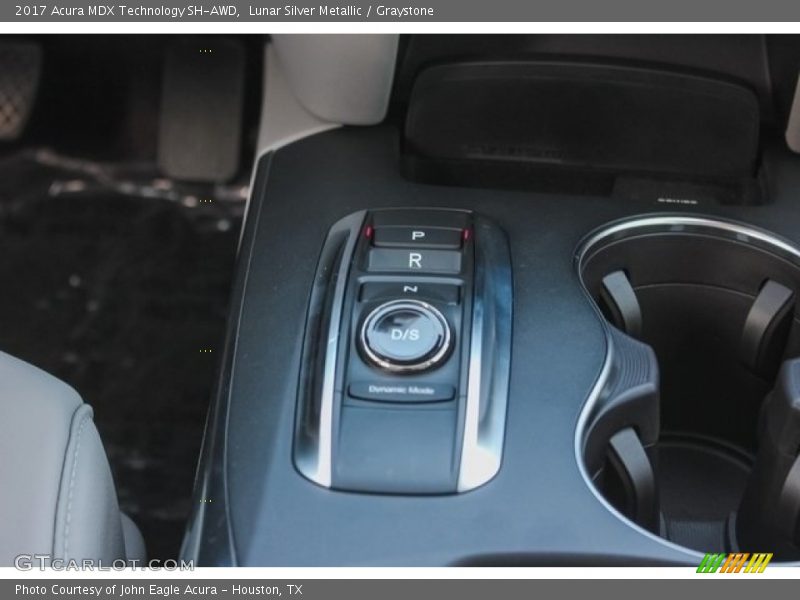 Lunar Silver Metallic / Graystone 2017 Acura MDX Technology SH-AWD