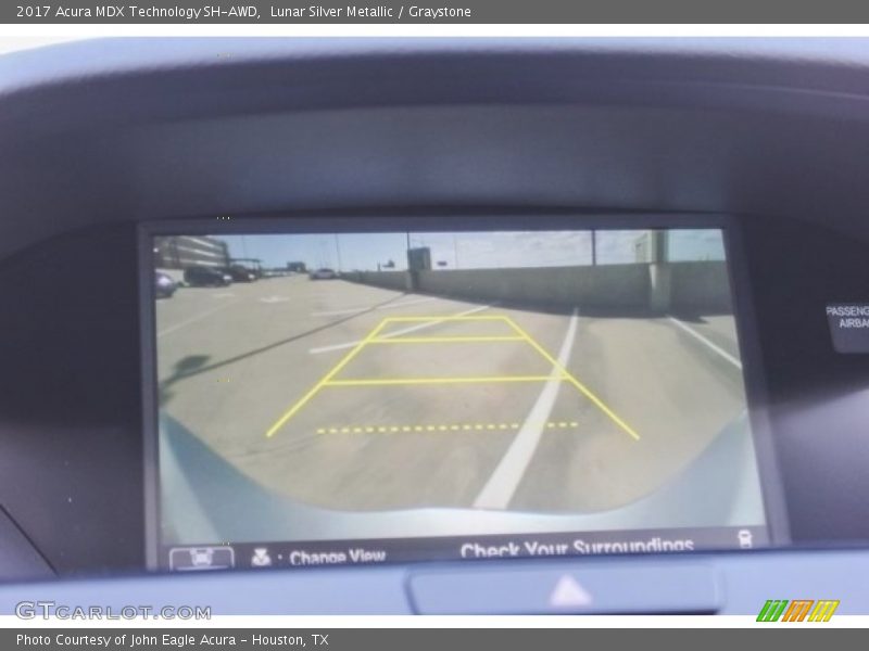 Lunar Silver Metallic / Graystone 2017 Acura MDX Technology SH-AWD