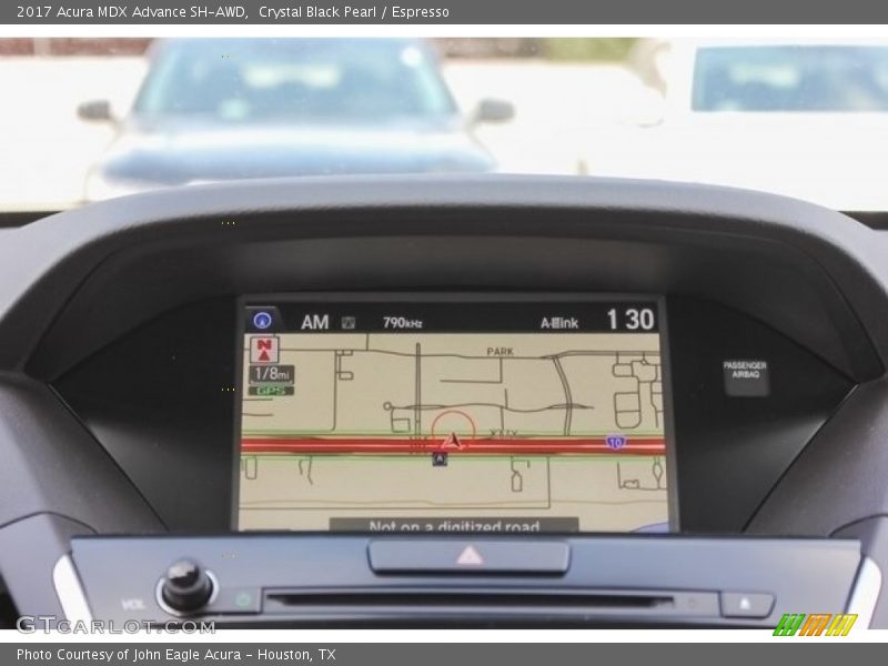 Crystal Black Pearl / Espresso 2017 Acura MDX Advance SH-AWD