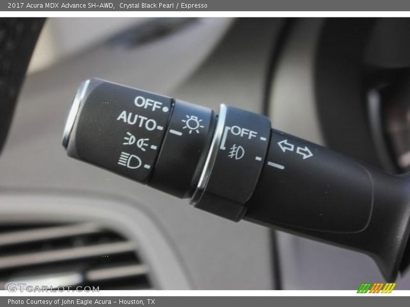 Crystal Black Pearl / Espresso 2017 Acura MDX Advance SH-AWD