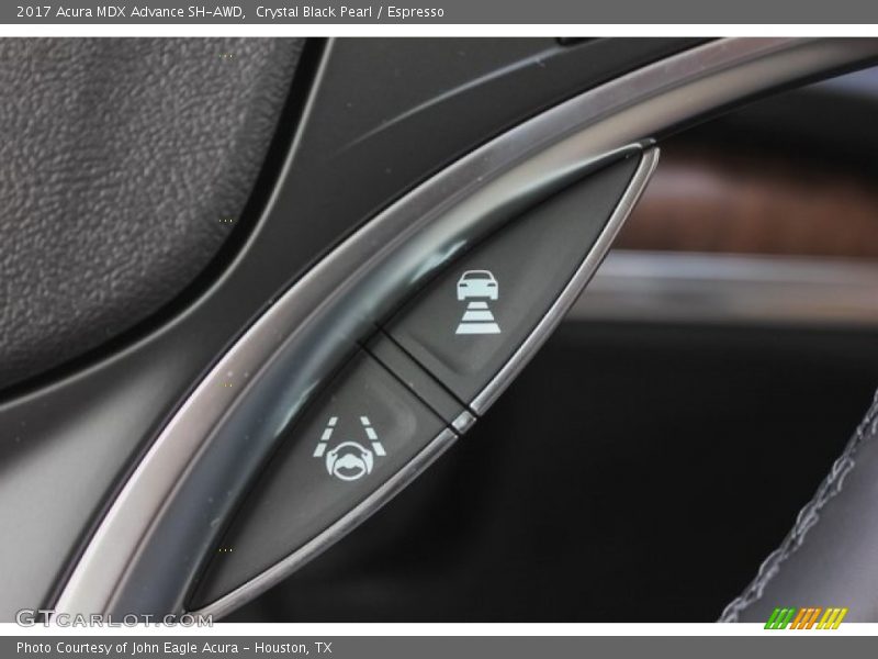 Crystal Black Pearl / Espresso 2017 Acura MDX Advance SH-AWD
