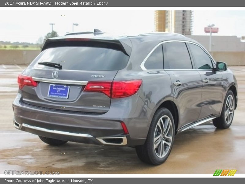 Modern Steel Metallic / Ebony 2017 Acura MDX SH-AWD