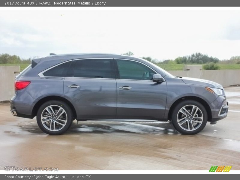 Modern Steel Metallic / Ebony 2017 Acura MDX SH-AWD