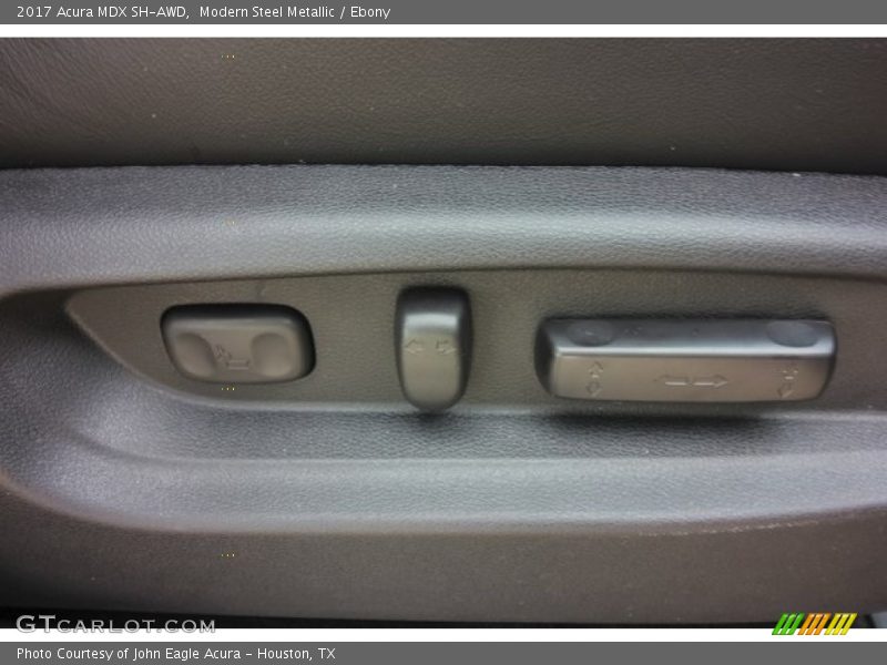 Modern Steel Metallic / Ebony 2017 Acura MDX SH-AWD