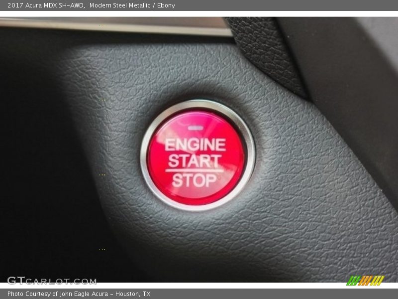Modern Steel Metallic / Ebony 2017 Acura MDX SH-AWD