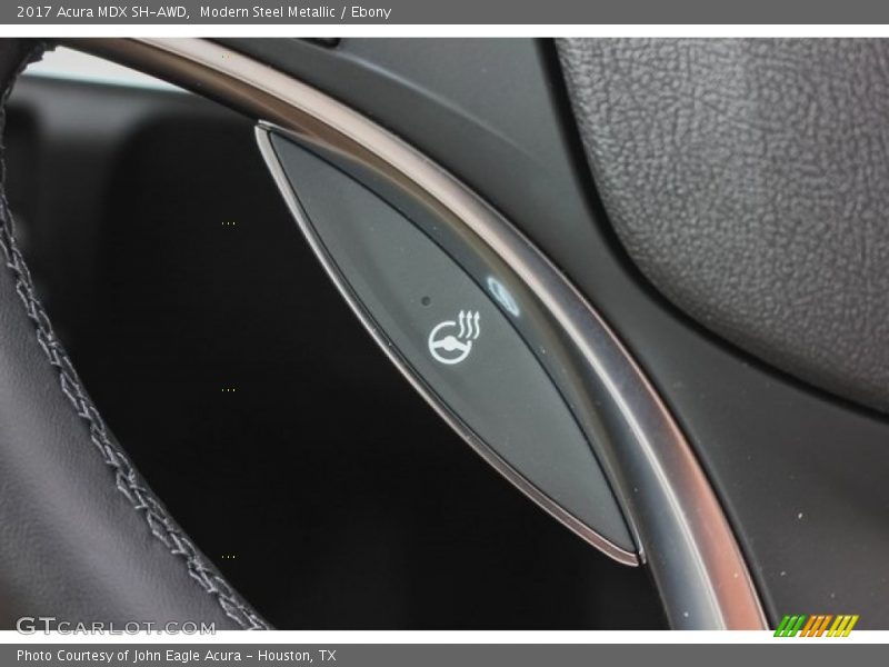 Modern Steel Metallic / Ebony 2017 Acura MDX SH-AWD
