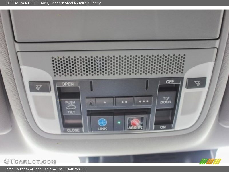 Modern Steel Metallic / Ebony 2017 Acura MDX SH-AWD
