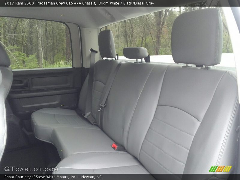 Bright White / Black/Diesel Gray 2017 Ram 3500 Tradesman Crew Cab 4x4 Chassis