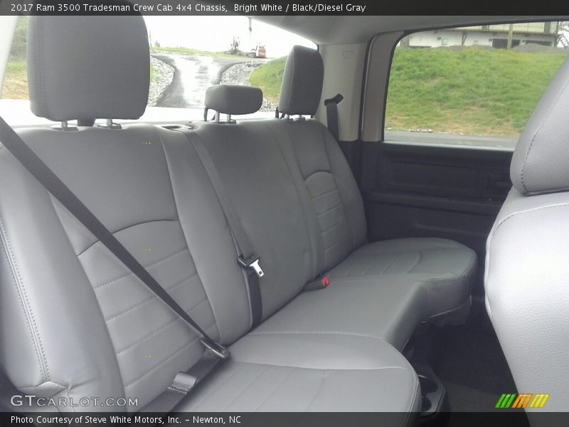 Bright White / Black/Diesel Gray 2017 Ram 3500 Tradesman Crew Cab 4x4 Chassis