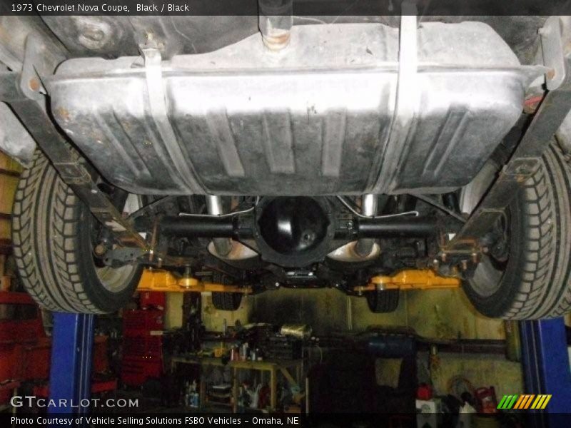 Black / Black 1973 Chevrolet Nova Coupe