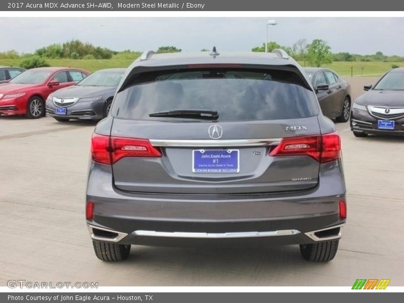 Modern Steel Metallic / Ebony 2017 Acura MDX Advance SH-AWD