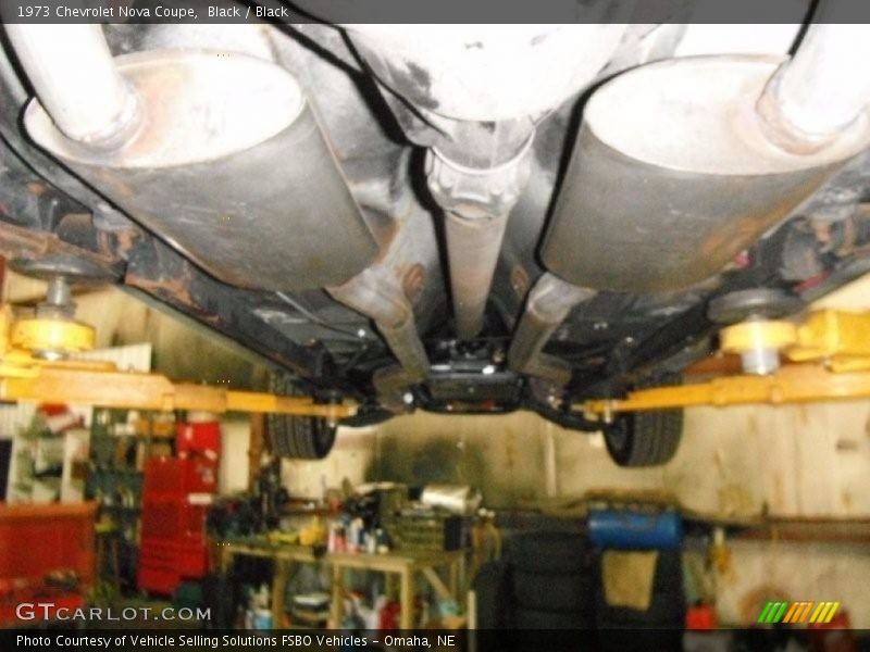Black / Black 1973 Chevrolet Nova Coupe