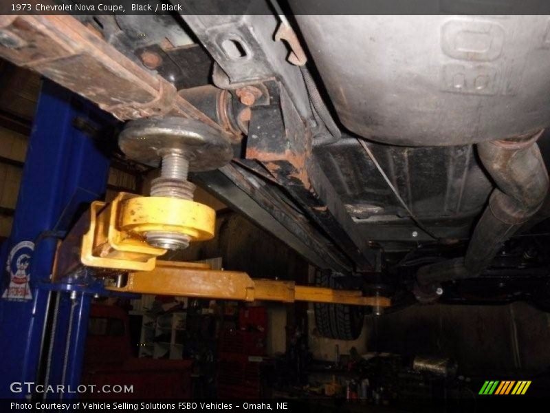 Black / Black 1973 Chevrolet Nova Coupe
