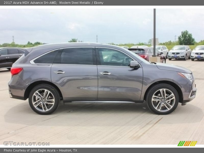 Modern Steel Metallic / Ebony 2017 Acura MDX Advance SH-AWD