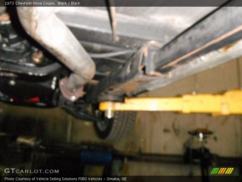 Black / Black 1973 Chevrolet Nova Coupe