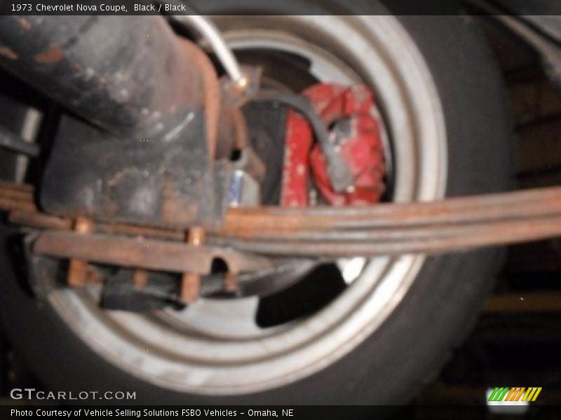 Black / Black 1973 Chevrolet Nova Coupe