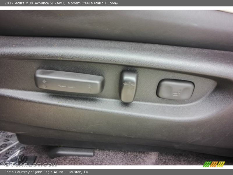 Modern Steel Metallic / Ebony 2017 Acura MDX Advance SH-AWD