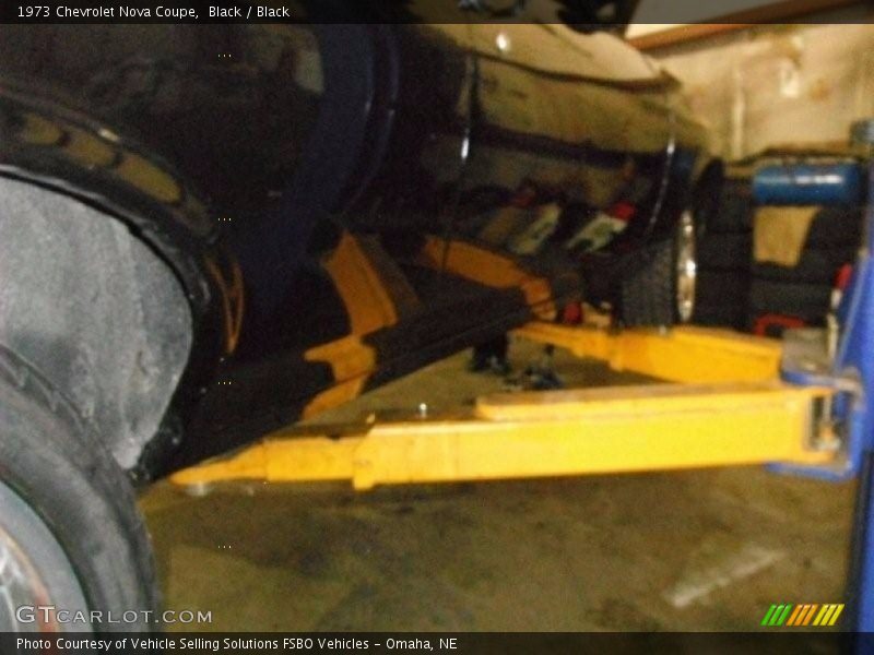Black / Black 1973 Chevrolet Nova Coupe
