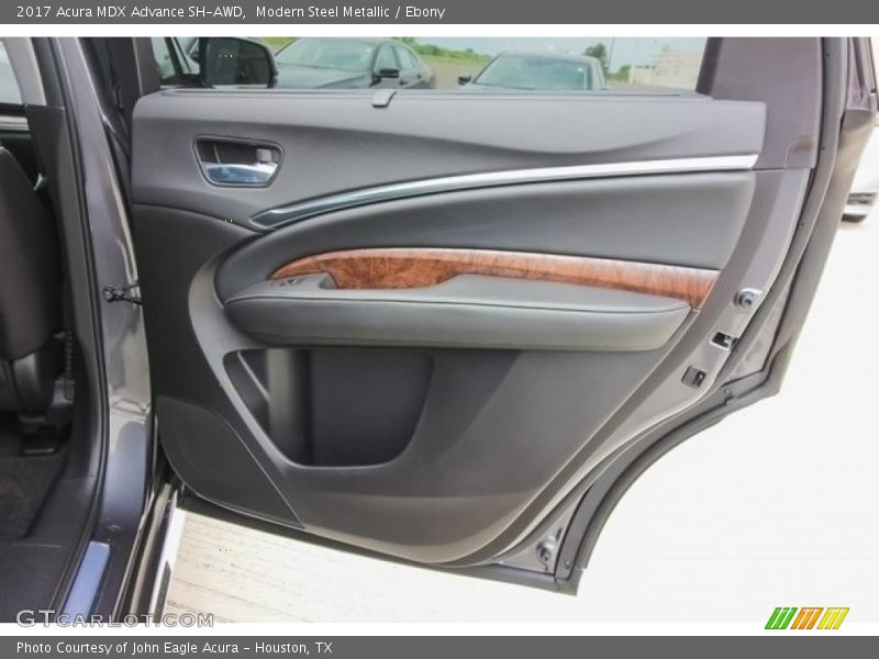 Modern Steel Metallic / Ebony 2017 Acura MDX Advance SH-AWD